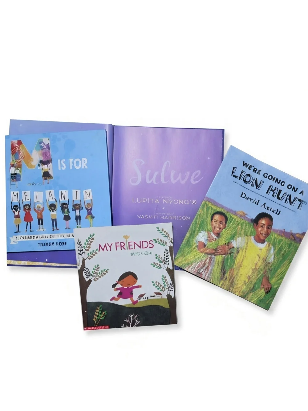💥Children's Board Book Set - Blue & Purple Covers